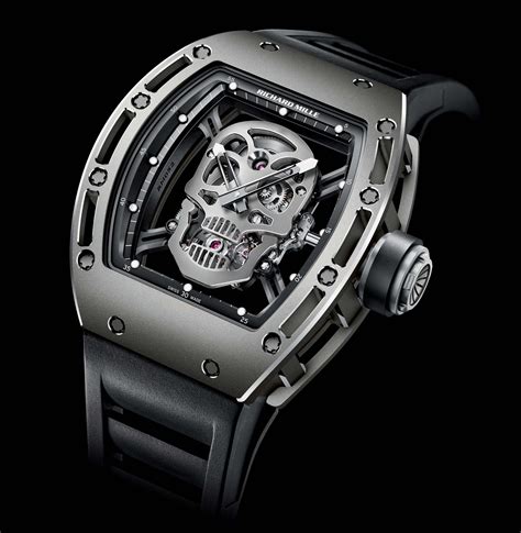 richard mille tete de mort|montre richard mille.